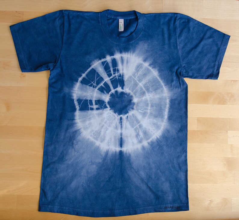Tshirt tie dye shibori organic cotton good quality custom Etsy