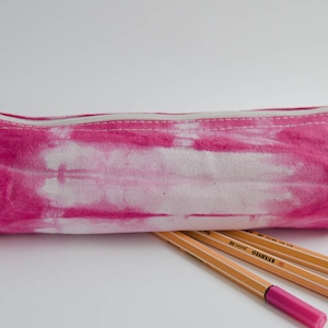 Scrittura di caso, pen borse, batik, rosa