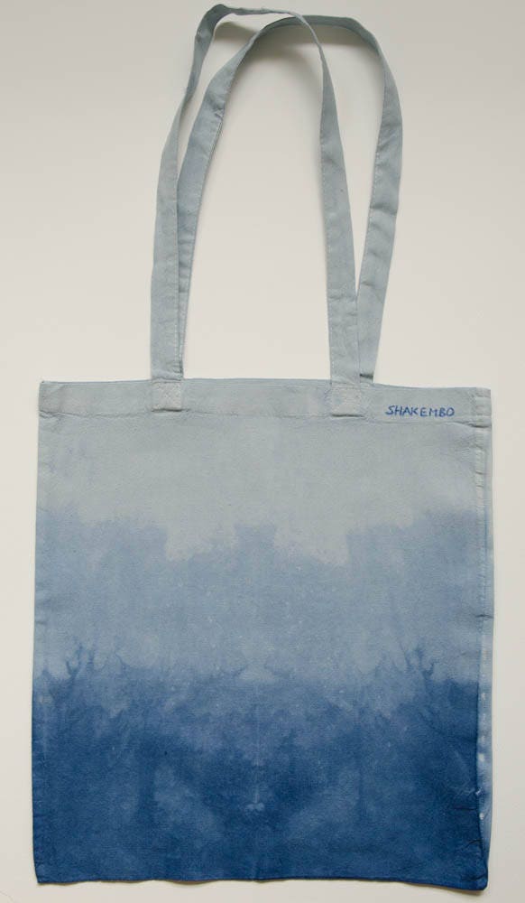 Ombre Tote Bag Blue | Etsy