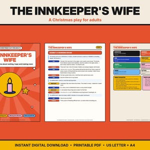 The Innkeeper's Wife Christmas Drama | Adult Christmas Play Script for Church | Christmas Eve Service Drama Download
