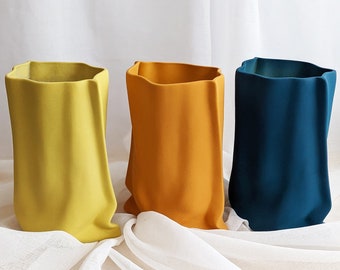 Cool Trendy Vase - Ceramic Paper Bag