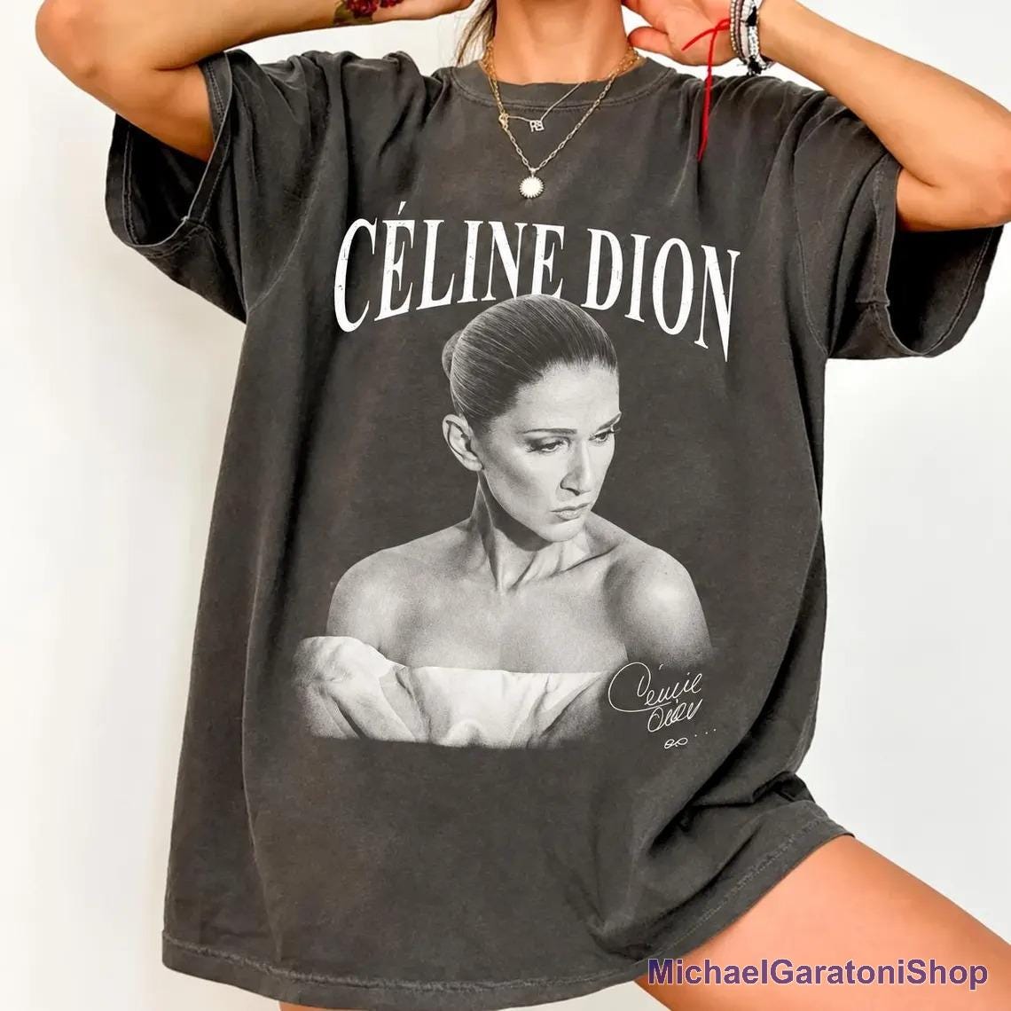 Vintage Celine Dion Shirt - Etsy