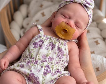 READY TO SHIP! Full Body Silicone Reborn Baby Girl | 12"Lifelike Newborn Reborn Baby Doll | Weighted Reborn | Realistic Reborn Doll for Gift
