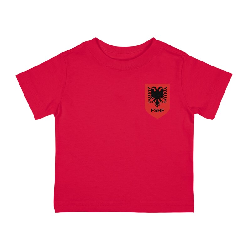 Italian Croatian Albanian National Team Soccer Jersey Baby Infant Cotton Jersey Tee Gift Personalized Custom World Cup Vatreni Euro2024 image 9