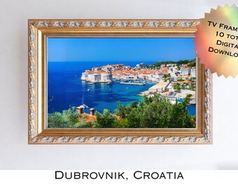 Samsung Frame TV Croatia Art Instant Digital Download Krk Malinska Dubrovnik Rovinj Makarska Zadar Istria Dalmacija Korcula Screensaver