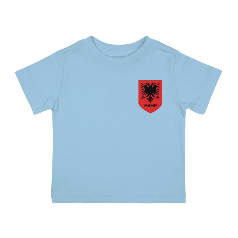Italian Croatian Albanian National Team Soccer Jersey Baby Infant Cotton Jersey Tee Gift Personalized Custom World Cup Vatreni Euro2024 image 7