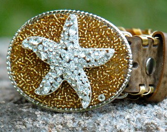 Starfish Embellished Belt Buckle Accessories | Starfish Embellished Belt Buckle By Jodi  main image 4