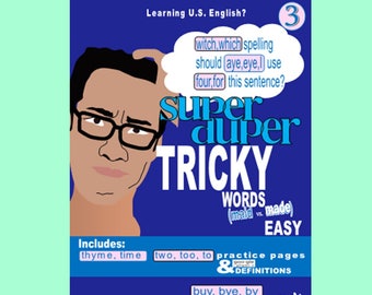 Learn Homophones Easily with Super Duper Tricky Words Maid vs. Made Easy book 3