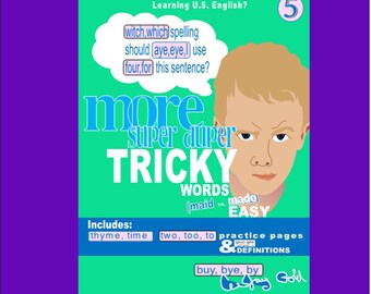 Learn Homophones Easily with Even More Super Duper Tricky Words Maid vs. Made Easy book 5