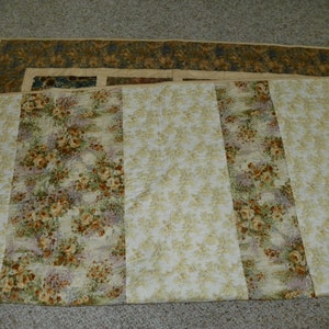 Mountain Gold lap quilt or wallhanging image 3