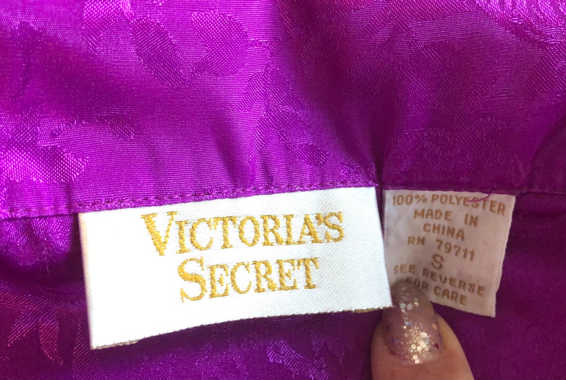 Vintage Victoria Secret Gold label short set Etsy