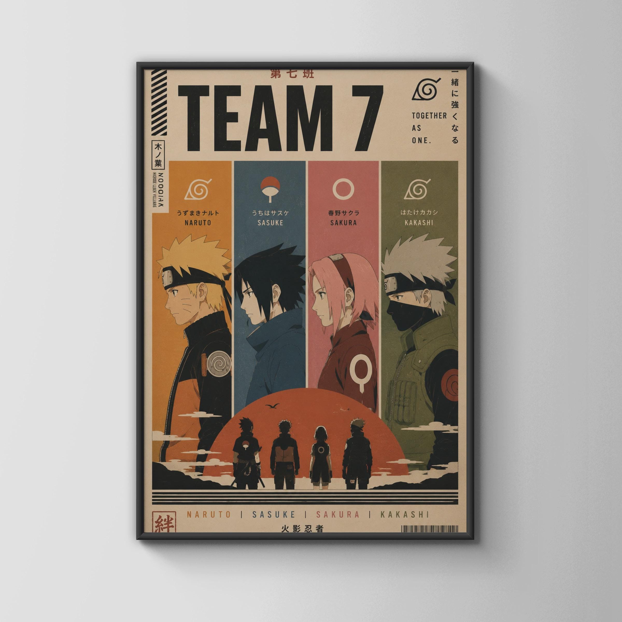 Naruto poster - Etsy 日本