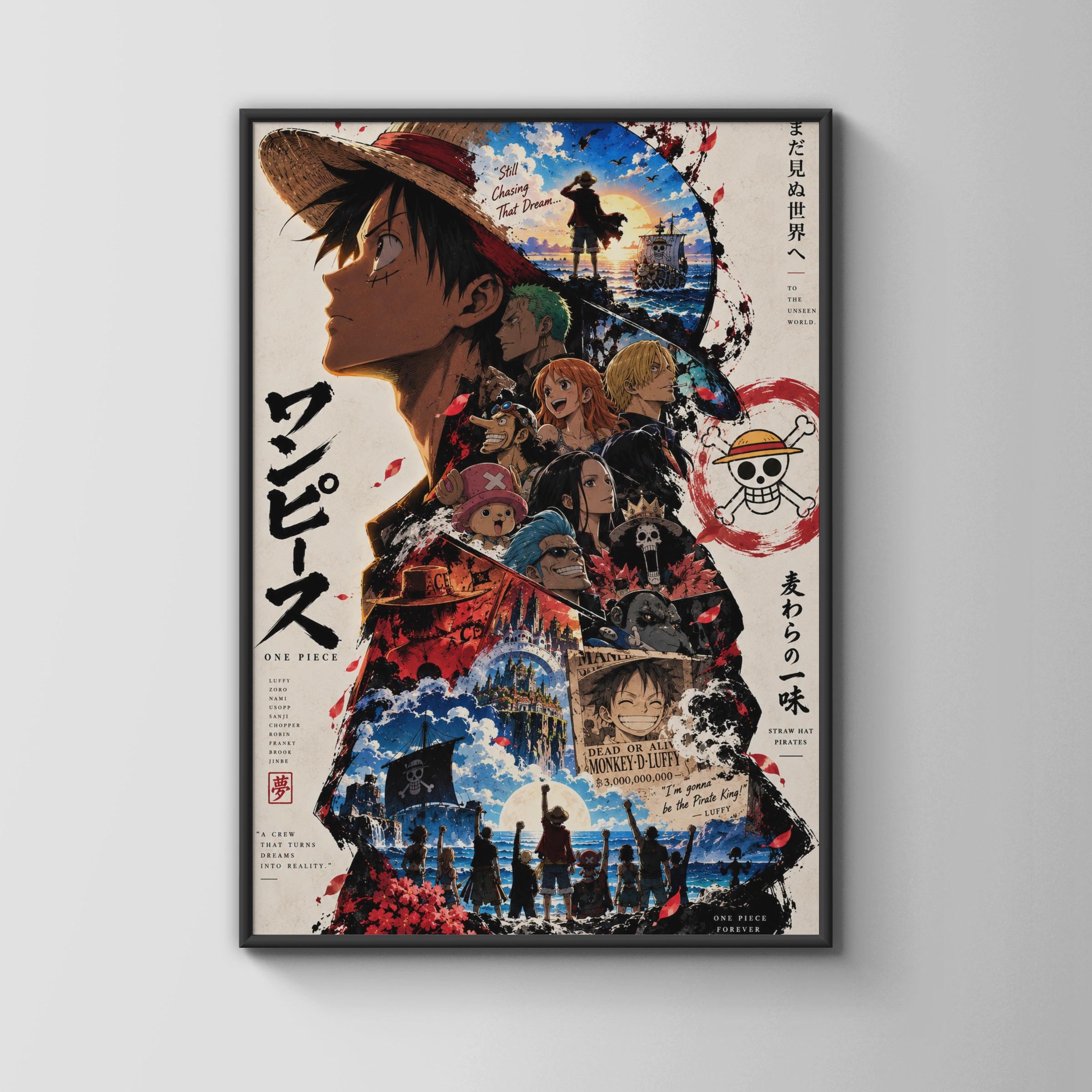 Zoro One Piece Poster - Etsy
