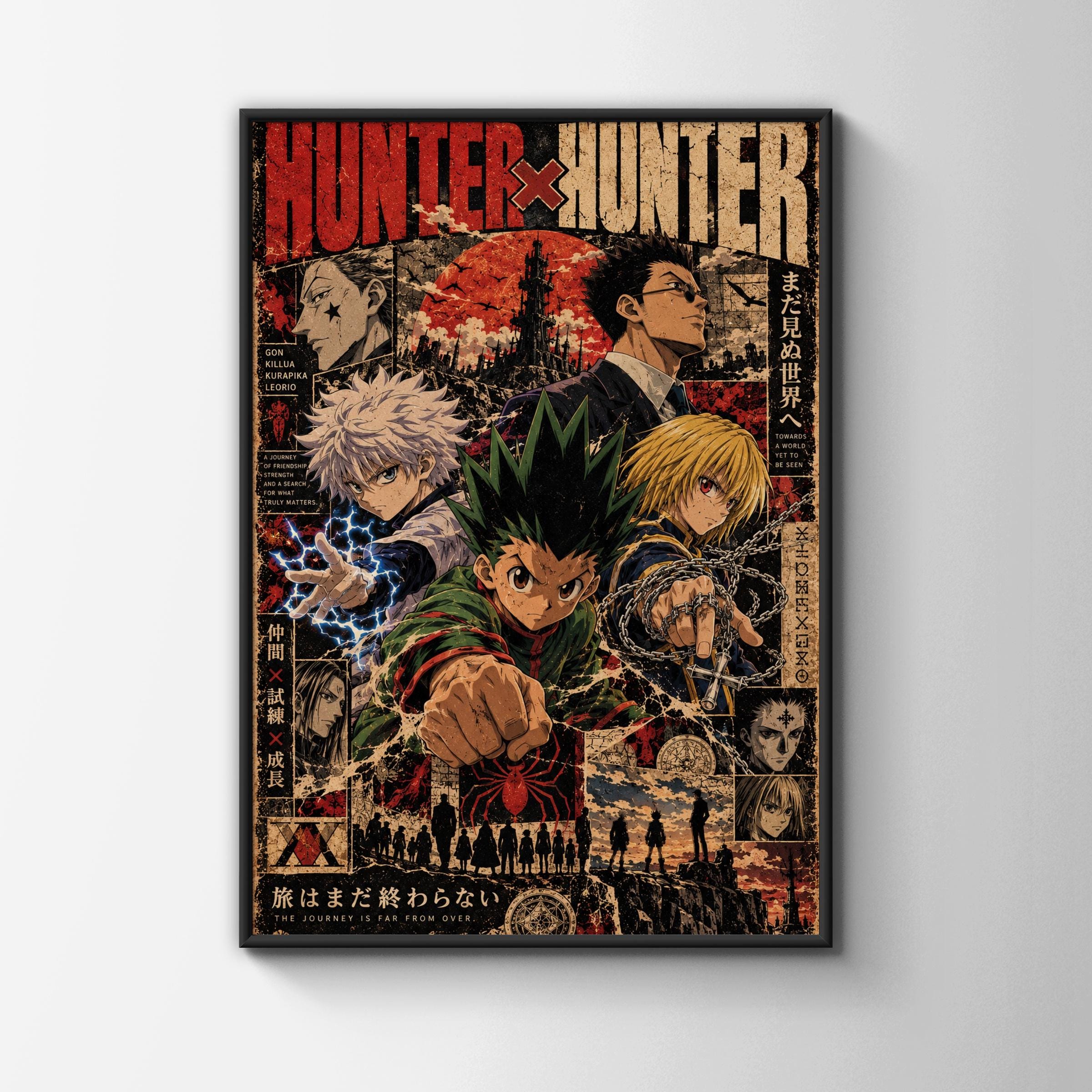 Hunter Hunter Poster Killua - Etsy