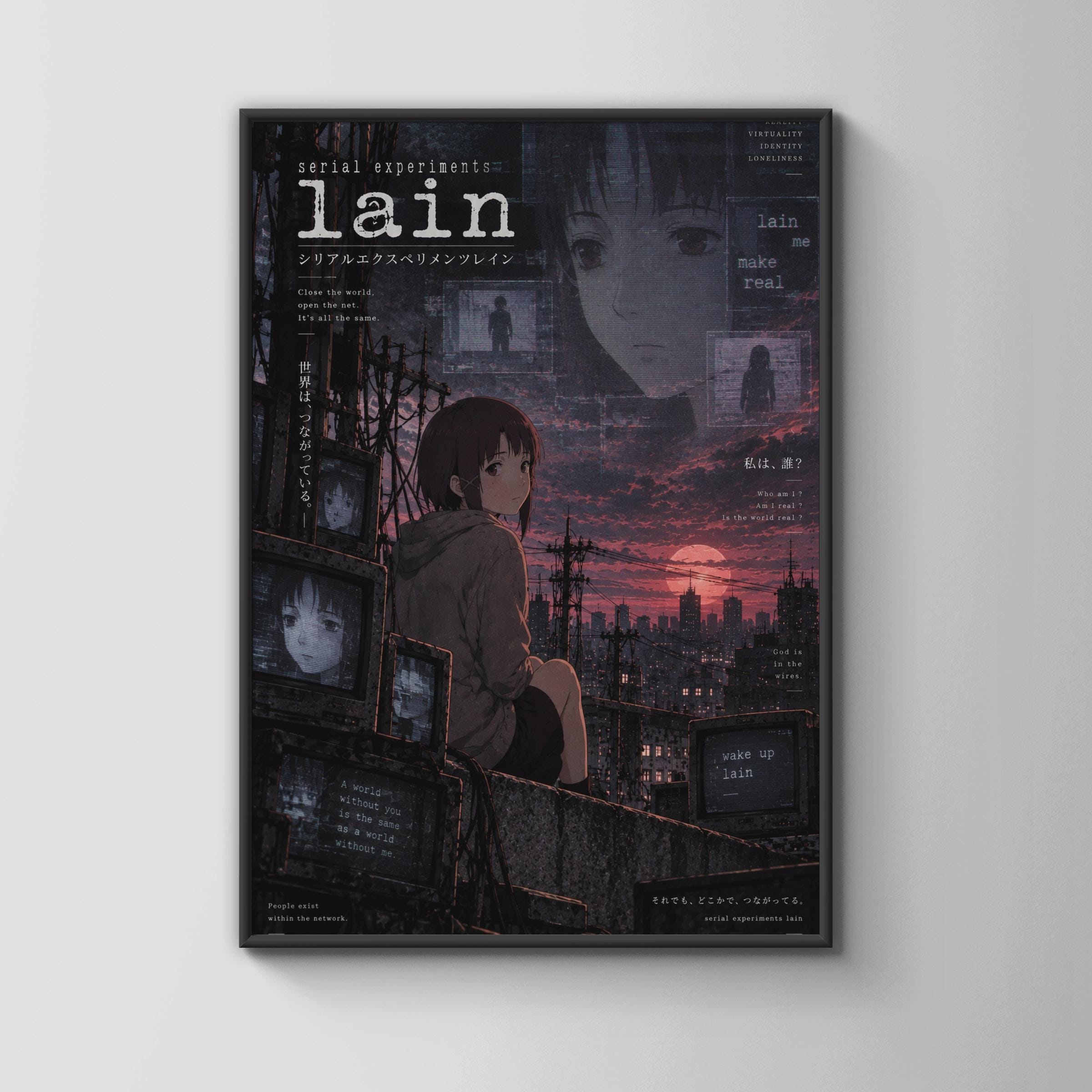 Serial experiments lain poster - Etsy 日本