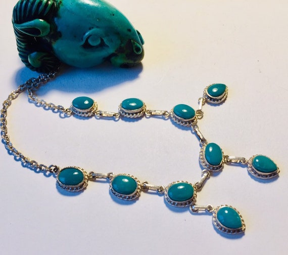 Statement vintage Chinese necklace