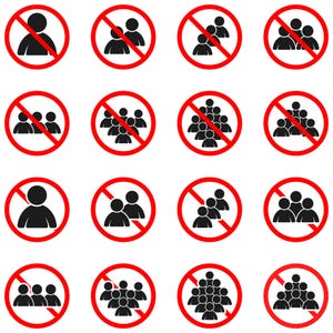 No Entry SVG Bundle – Prohibited Access Sign Vector Set