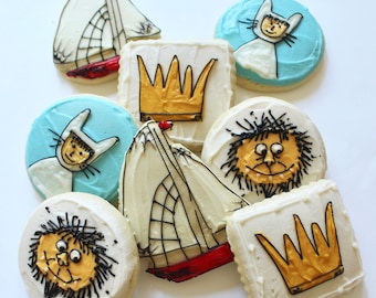 Wild Things Sugar Cookies with Buttercream Frosting