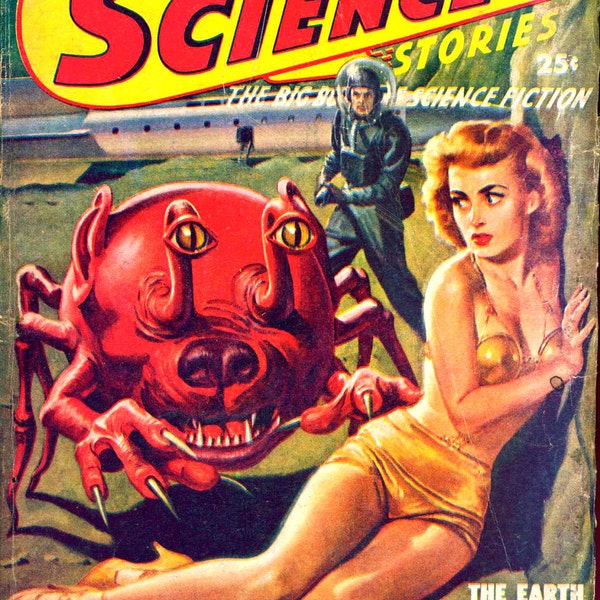 48 Vntage Pulp Magazine - Super Science Stories & Future Science Fiction (.pdf fles) années 1940-1950 [Téléchargement numérique]