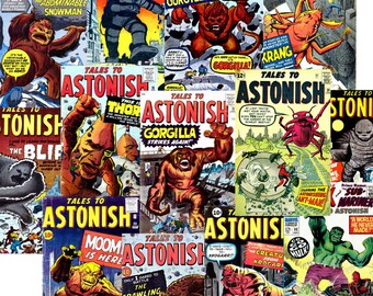 Golden Age Comics (1959) Tales To ASTONISH Complete Run Issue #1-101 [Digital Download]