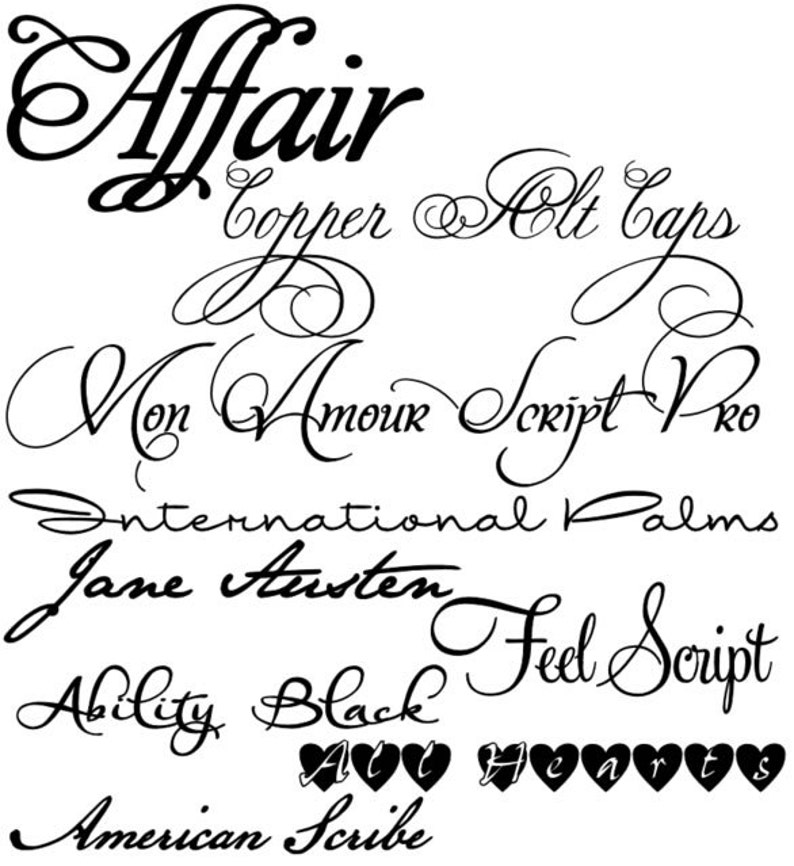 60000 High Quality Truetype Fonts Collection Ttfotf True Etsy