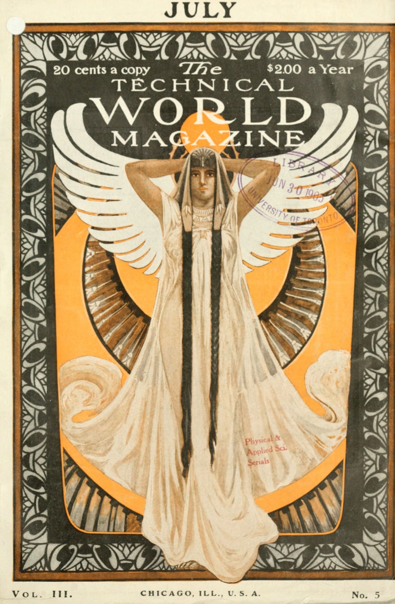 80 Issues Vintage the Technical World Magazine 1904-1915 pdf. Files ...