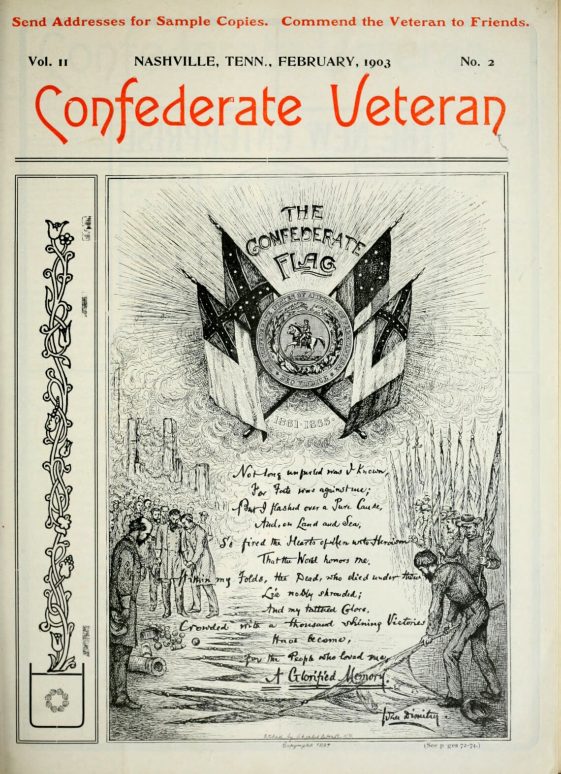 400 Issue volume 0123 of Confederate Veteran Magazine Civil War