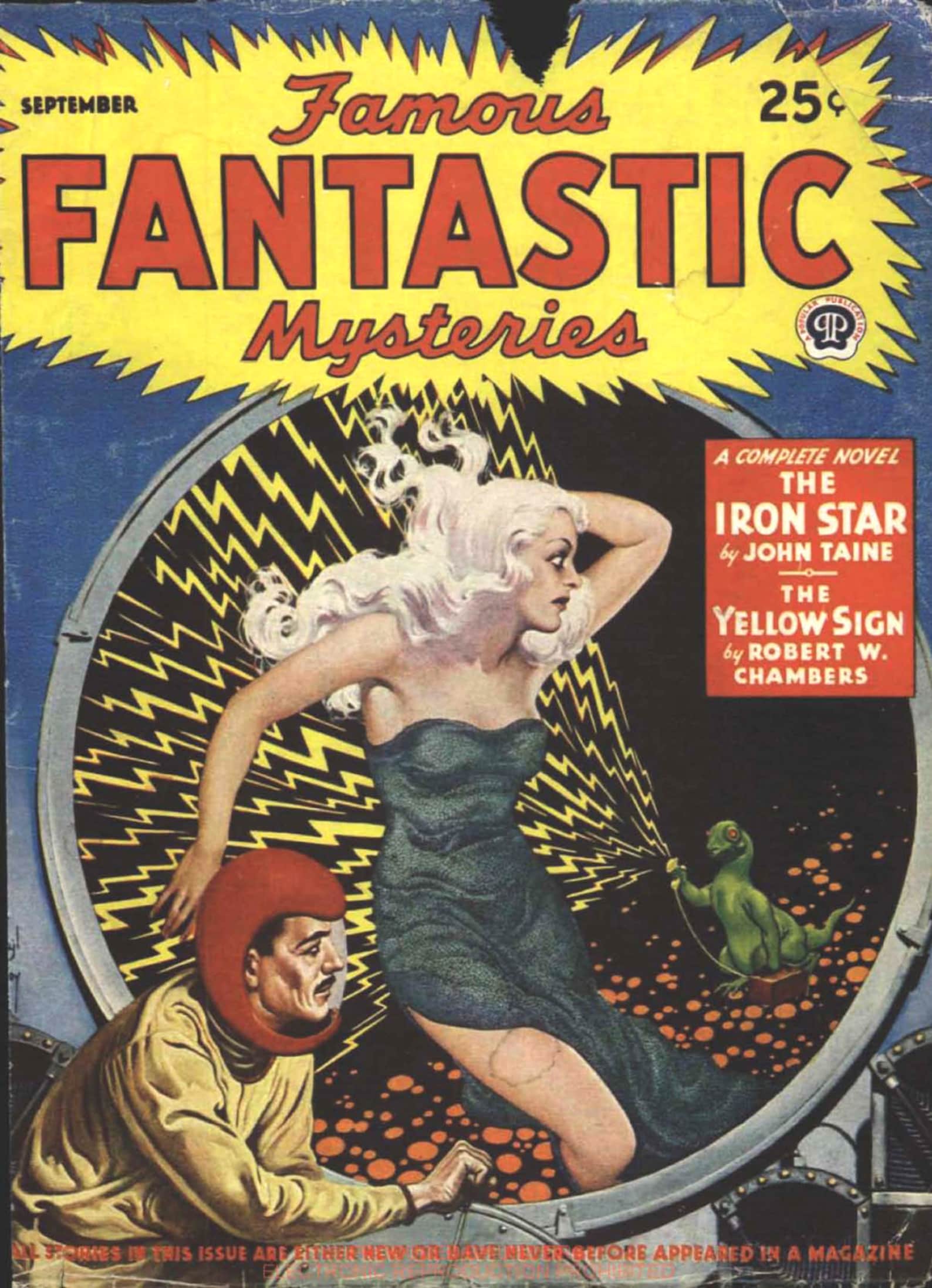 41 Vintage Pulp Magazine Famous Fantastic Mysteries Science Fiction