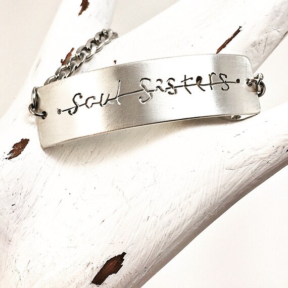 Sterling silver soul sister on sale bracelet