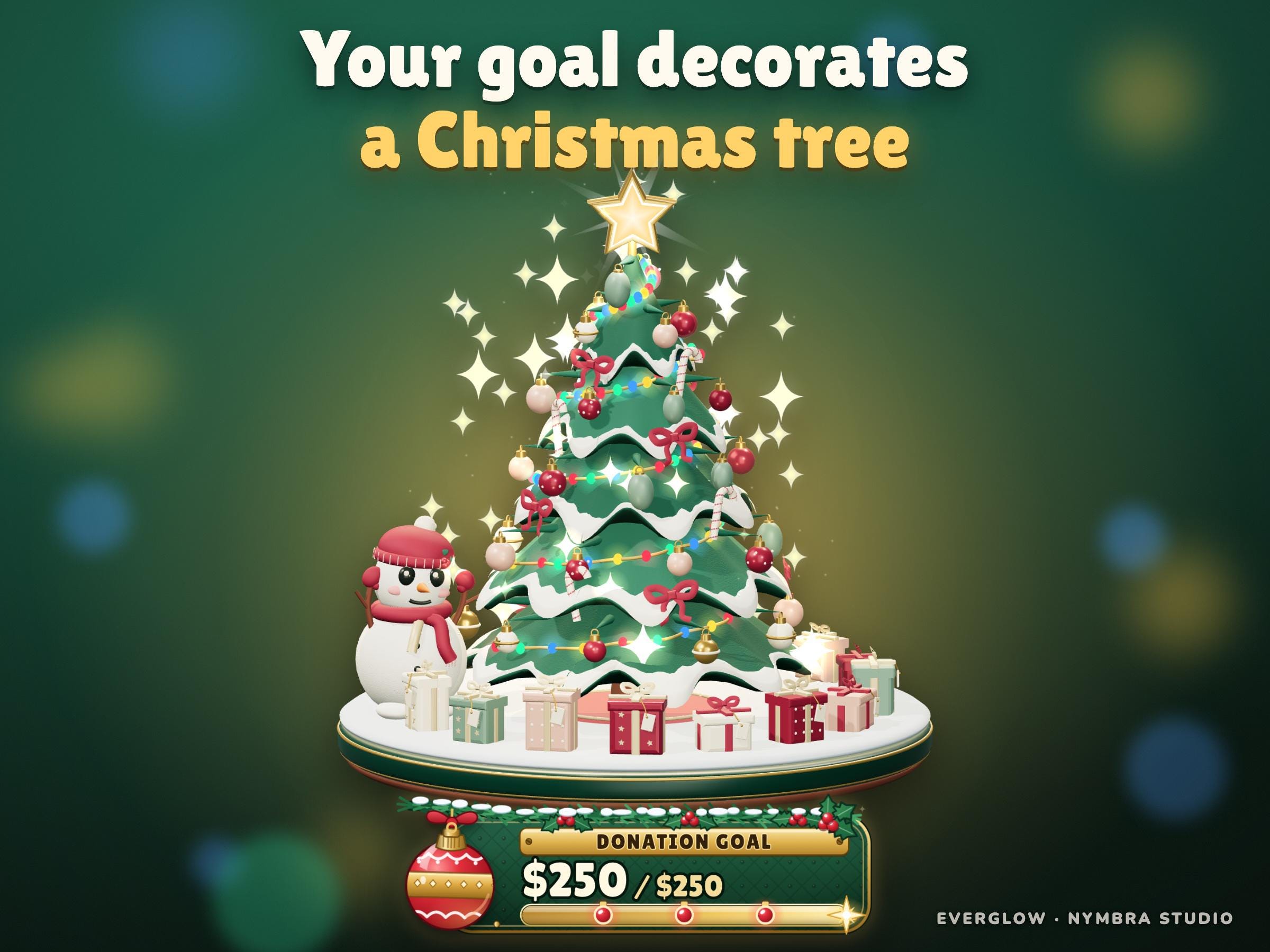 Christmas Tree Twitch Overlay