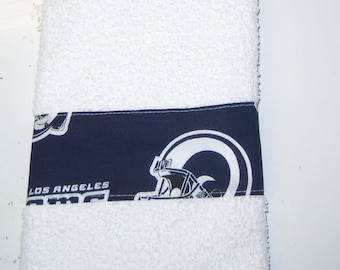 NFL Bathroom Hand Towel LA Rams