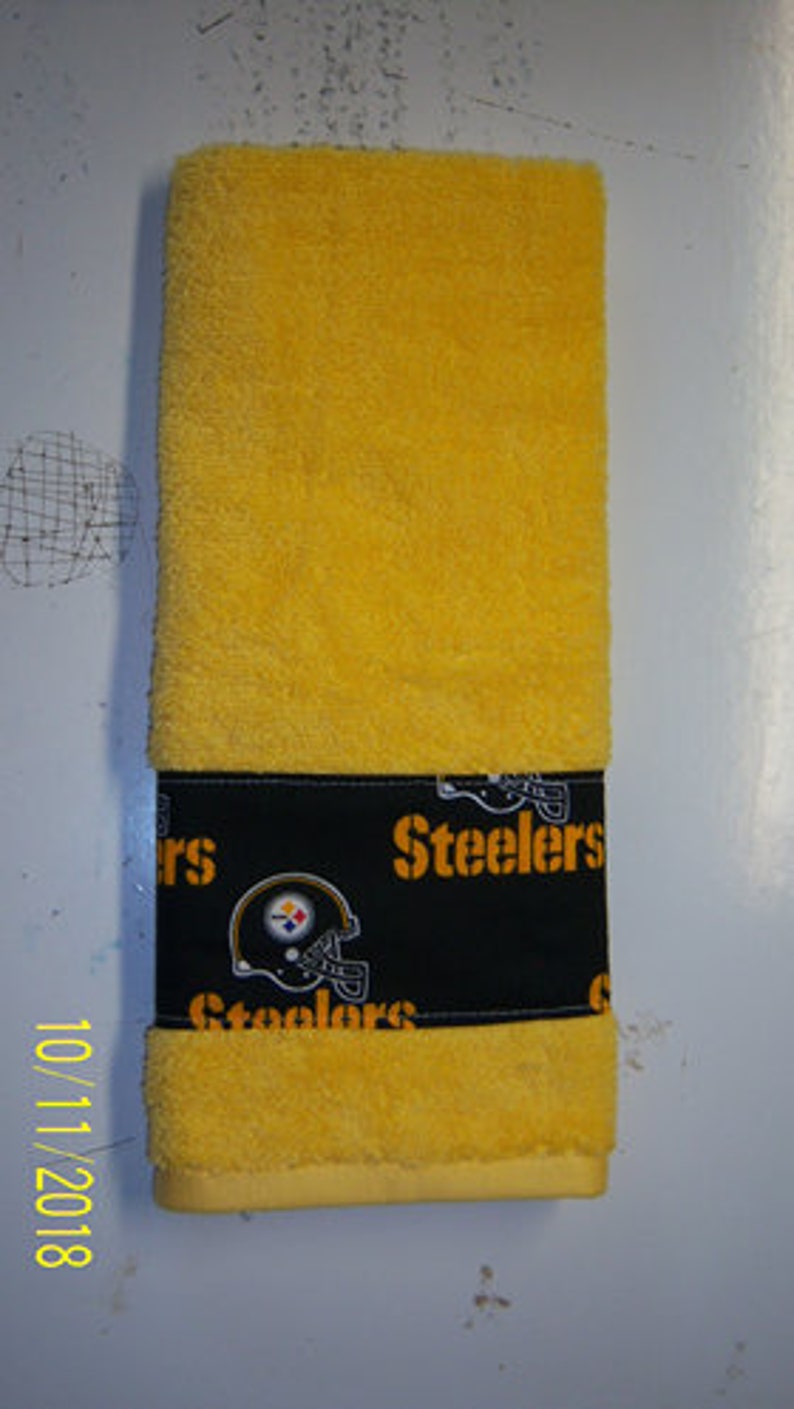 NFL Pittsburg Steelers Bathroom Bath and Hand Towels Towel Etsy