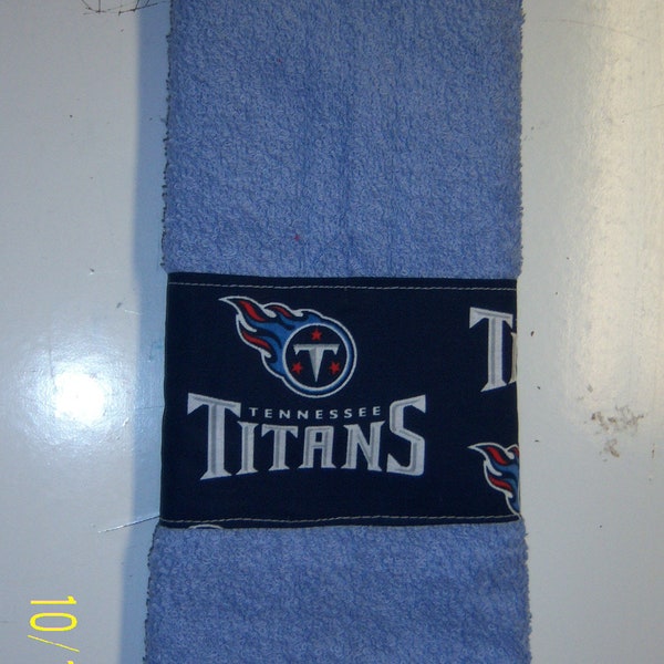 NFL Tennessee  Titans Bath and Hand Towel set