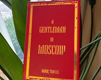 Gentleman in Moscow by by Amor Towles - Leatherbound Collector’s Edition
