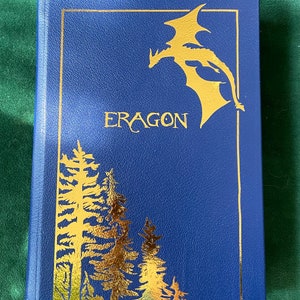 Eragon by Christopher Paolini - Leatherbound Hardcover Book