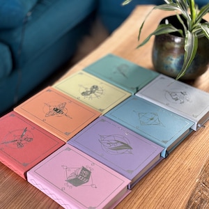 The Bridgerton Series by Julia Quinn - Leatherbound Pastel Rainbow Collector&#39;s Editions