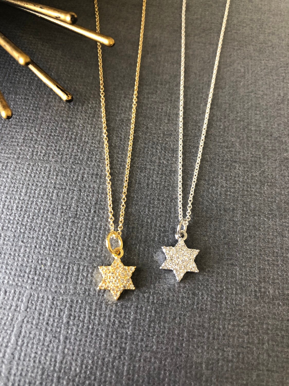 Bat-Mitzvah gift Dainty Jewish star Necklace Hanukkah gift | Etsy