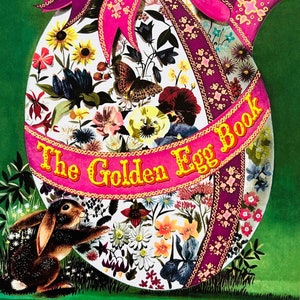 De-Stash Alert! The GOLDEN EGG BOOK | large vintage 2004 Big Little Golden Book | Easter Basket Gift