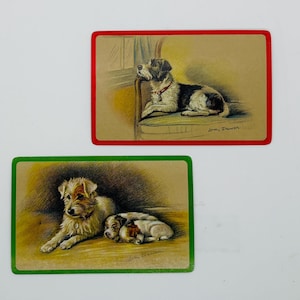 TERRIERS & PUPPIES Playing Cards Double Deck