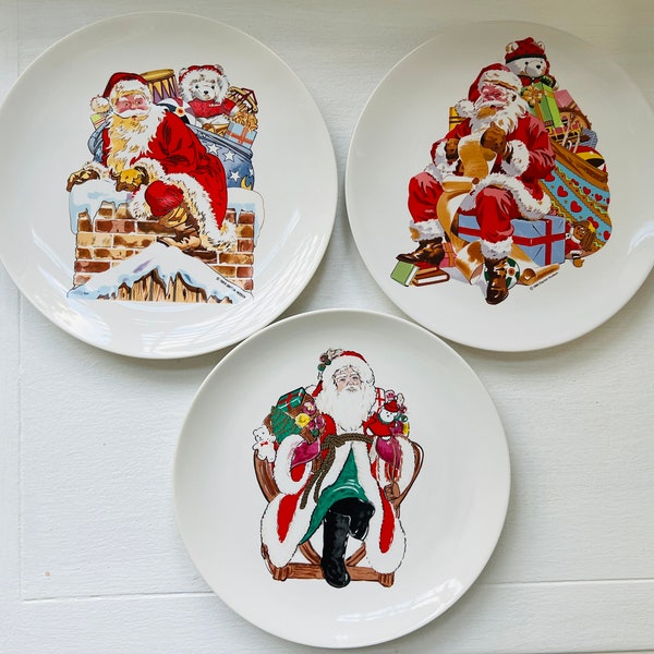 Dayton Hudson Dept Store Co Santa Claus & Old World Santa Collector Plates | Choose from 1989 1990 1994