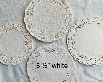 DOILIES | Paper Doilies Choose size, color, quantity | journals crafts or embellishments