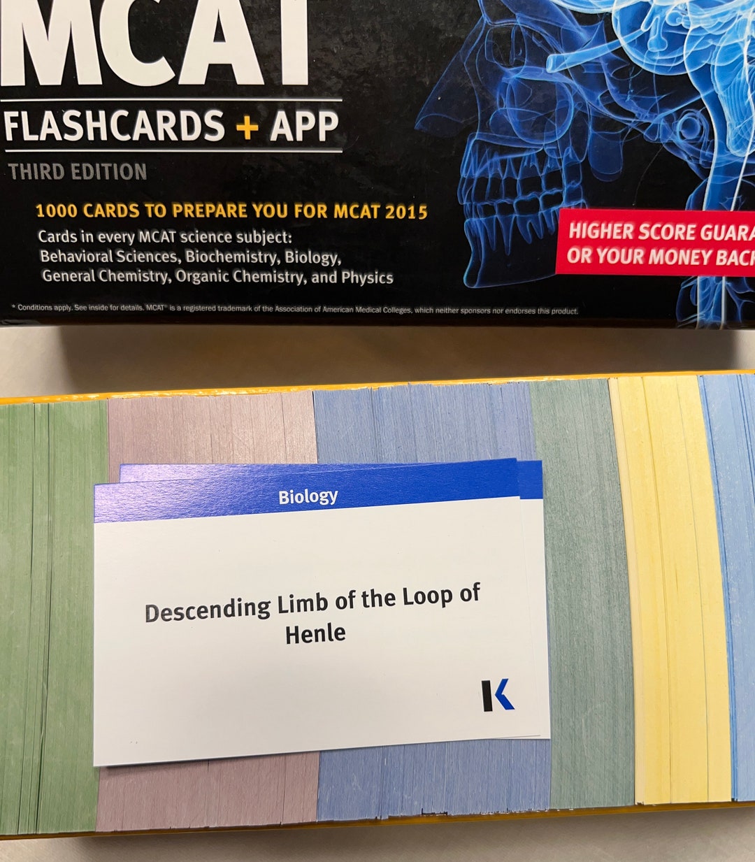 MCAT Flashcards 1000 / Cards General Chemistry Etsy