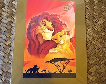 Disney The Lion King II: Simba's Pride DVD Limited Issue Print