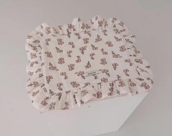 Gauze Bear Ruffle Placemat