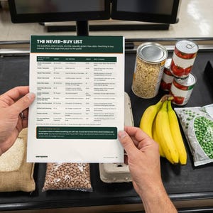 Glutenfri matlista och budgetmatplan | Mejerifri billig vecka, 21 måltider kostnadsberäknade PDF