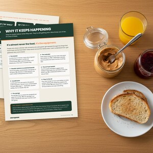 The Shared Kitchen: celiac cross contamination checklist printable PDF, gluten free shared kitchen guide with zone labels (image 3)