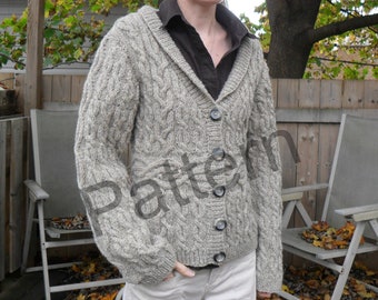 Beorn - Cabled Sweater Pattern PDF