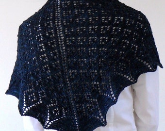 PATTERN - Elvish Singing Shawlette Knitting Pattern PDF