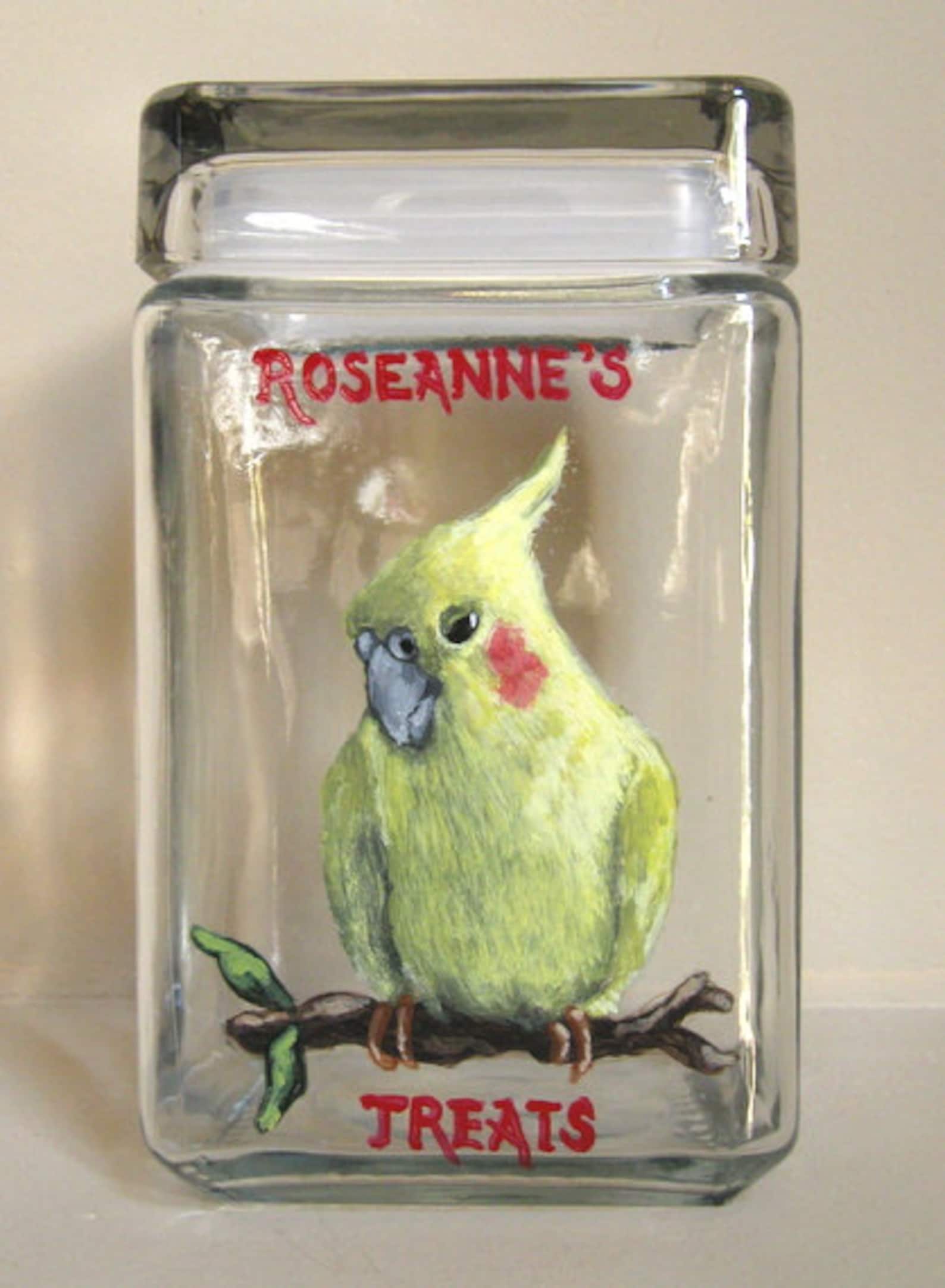 Stunning Hand-Painted Bird Aviary Decoration image