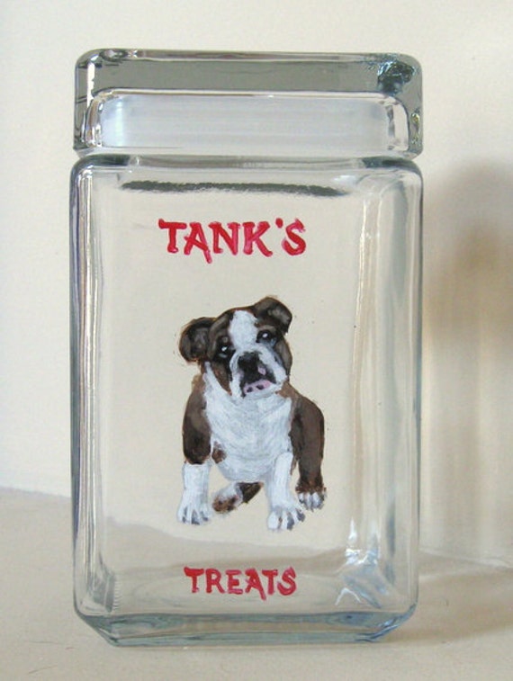 Conteneur De Rangement De Friandises Pour Chiens, Conteneur De Friandises Pour Chiens Pour Comptoir - Conteneur De Traitement Pour Chien Transparent